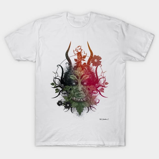 The Green Man T-Shirt by KnavishApparel